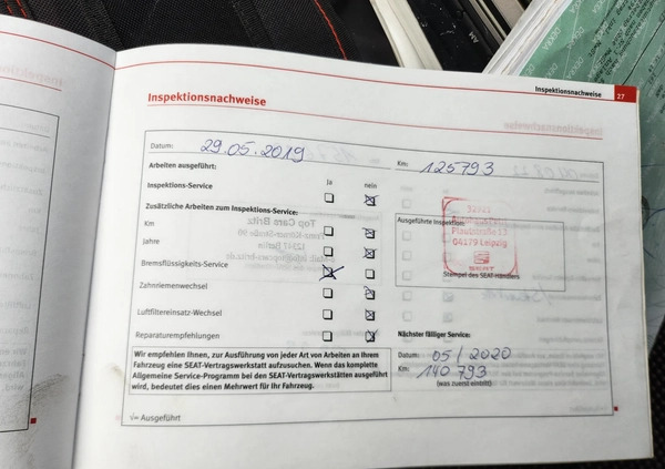 Seat Leon cena 17499 przebieg: 159000, rok produkcji 2008 z Bierutów małe 379